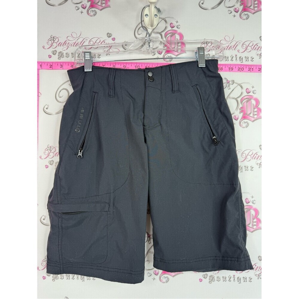 Merrell UPF 50 shorts opti wick summer sun protection Black Cargo Shorts